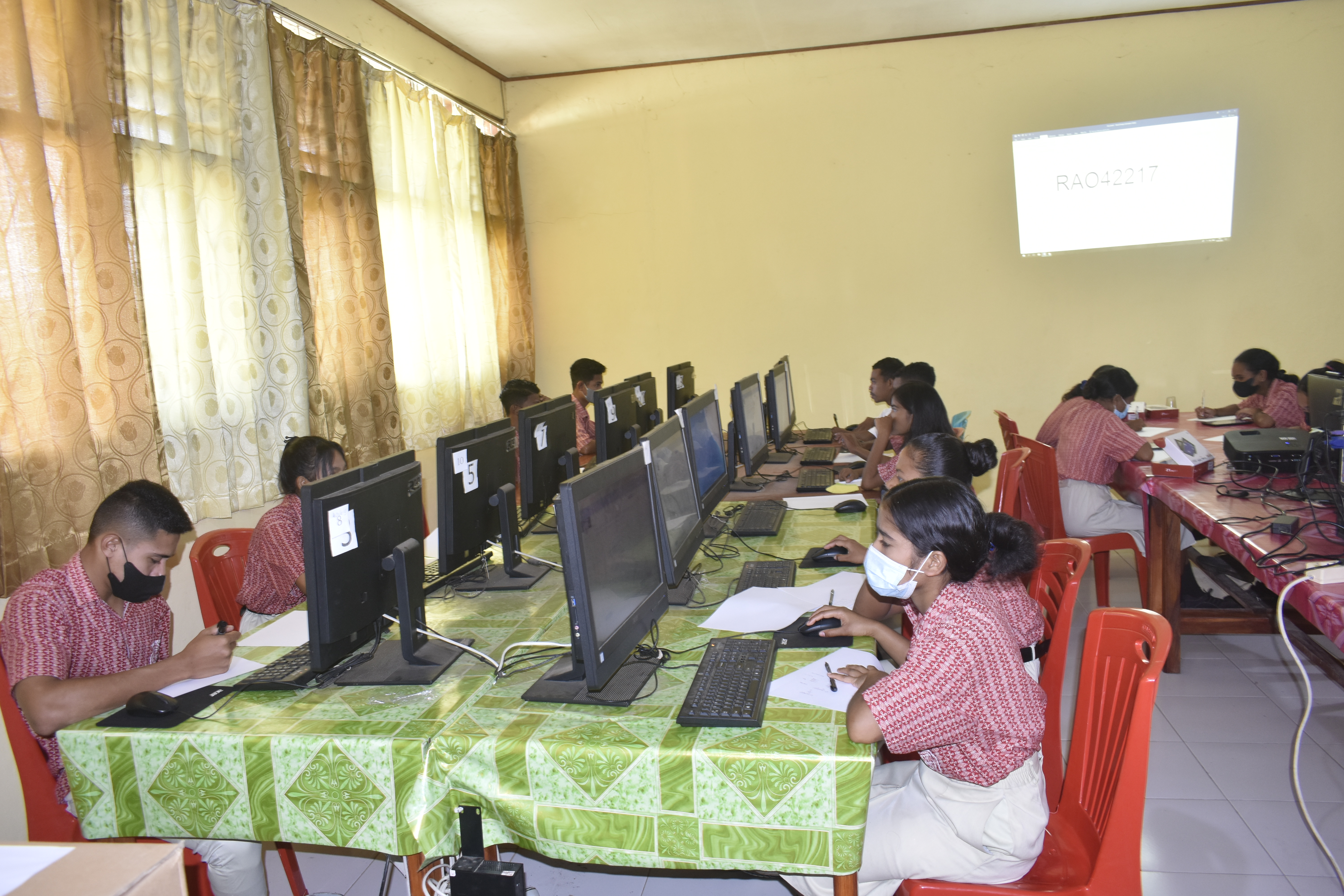 HARI KETIGA  UJIAN SEMESTER VI BERBASIS ONLINE DENGAN APLIKASI CBT : EXAM BROWSER