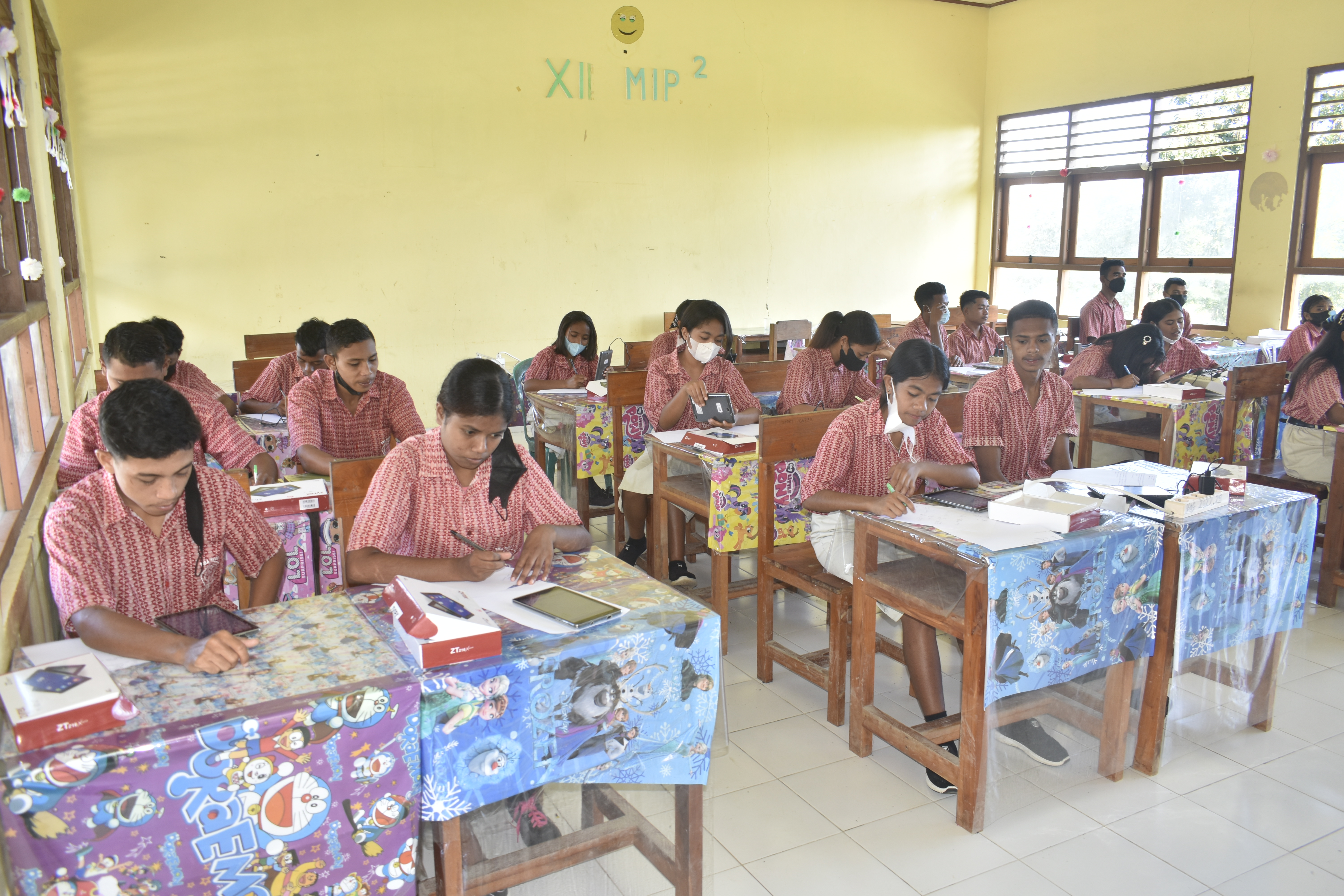 HARI KETIGA  UJIAN SEMESTER VI BERBASIS ONLINE DENGAN APLIKASI CBT : EXAM BROWSER