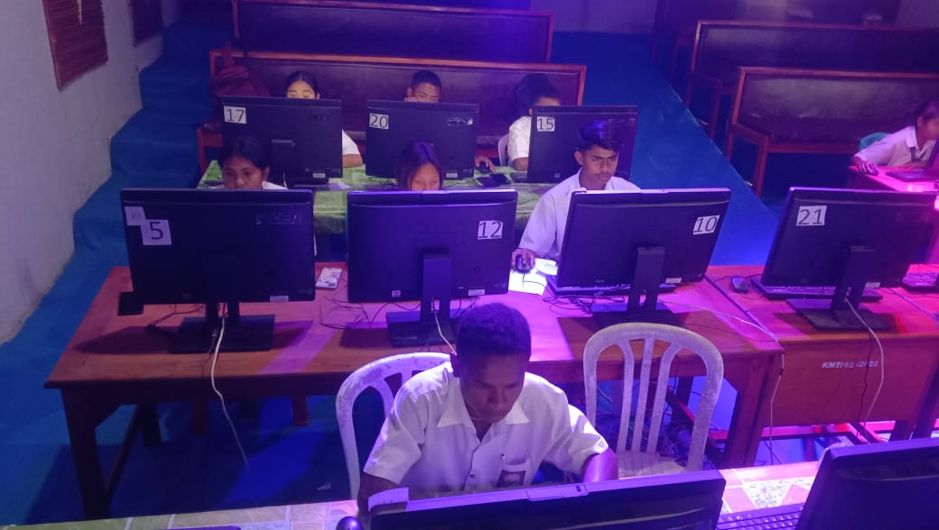 PELAKSANAAN GLADI ANBK HARI PERTAMA