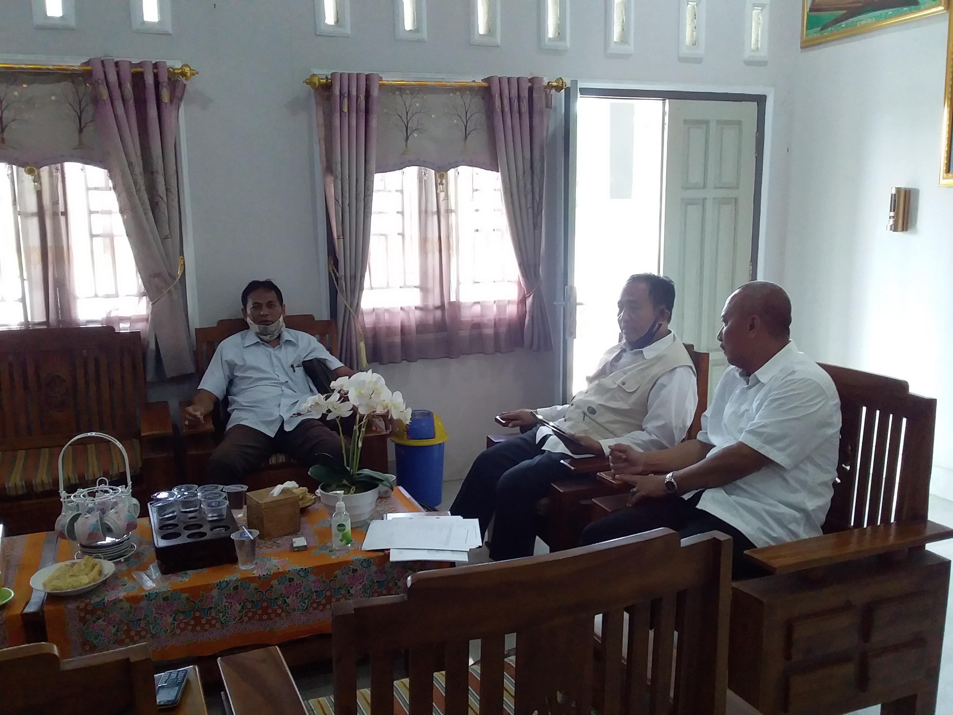 KUNJUNGAN PENGAWAS DI SMA NEGERI 1 TERARA