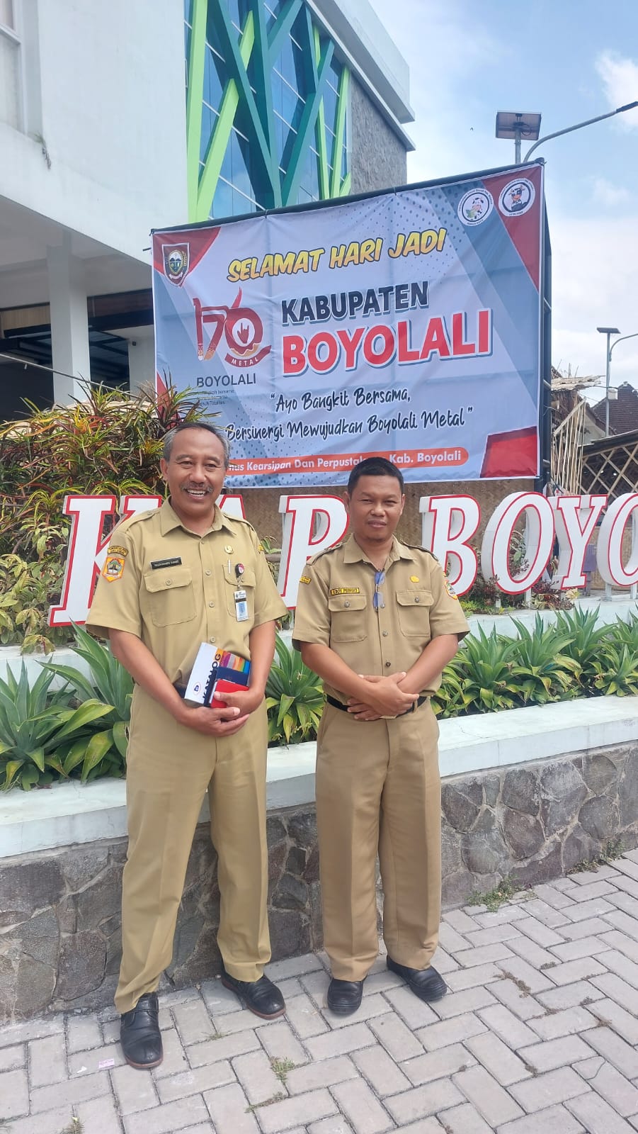 Kunjungan ke Dinas Arpus Kabupaten Boyolali