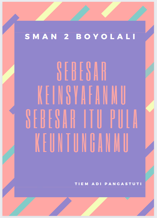 Poster SMA N 2 Boyolali