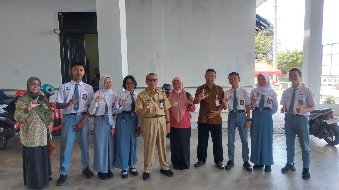 Kunjungan ke Dinas Arpus dalam rangka Bazaar Buku 2023