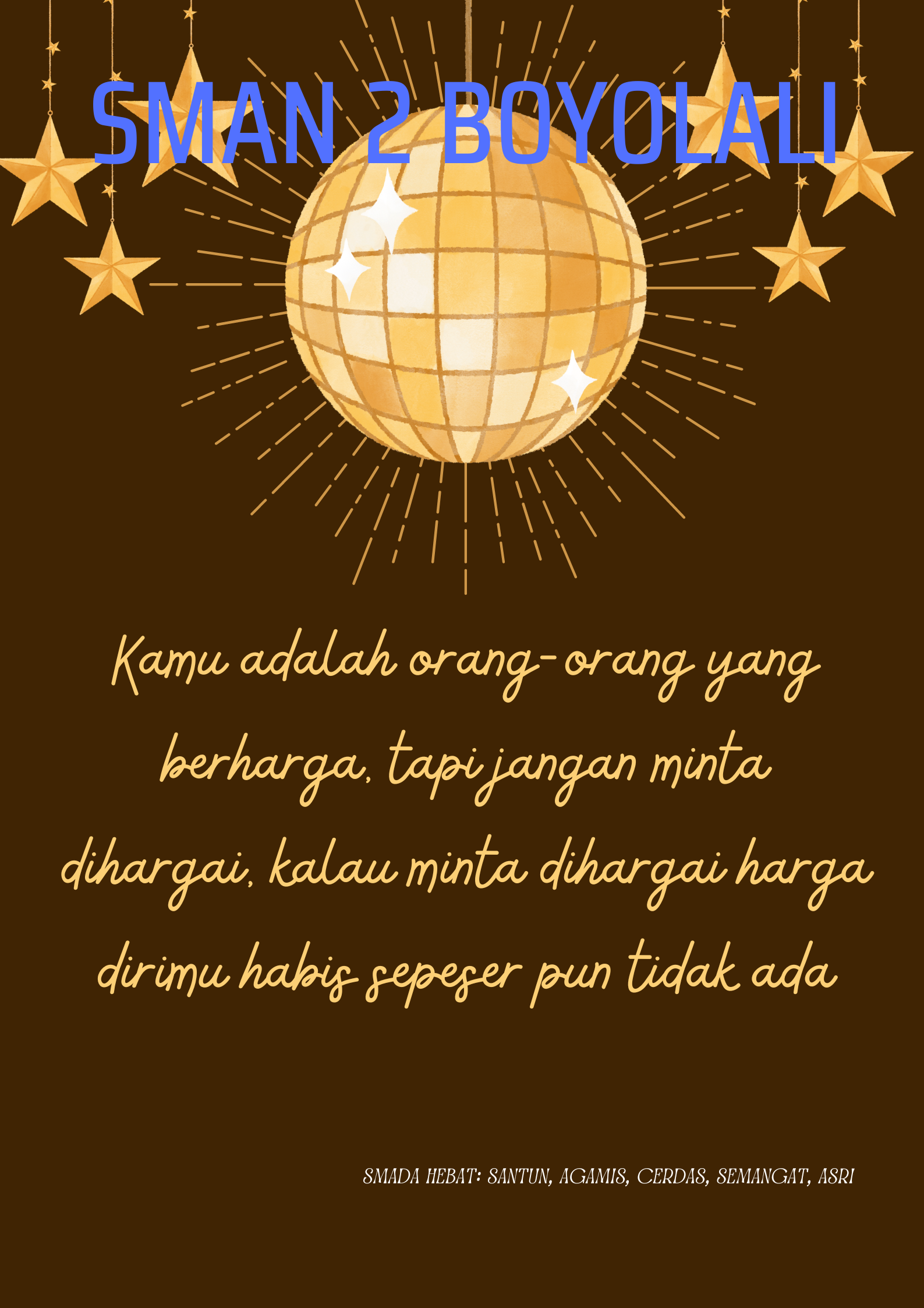 Poster SMA N 2 Boyolali