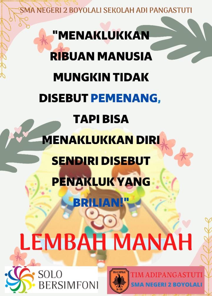 Poster SMA N 2 Boyolali
