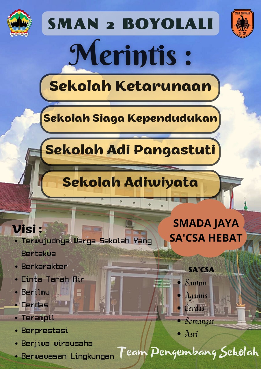 Poster SMA N 2 Boyolali
