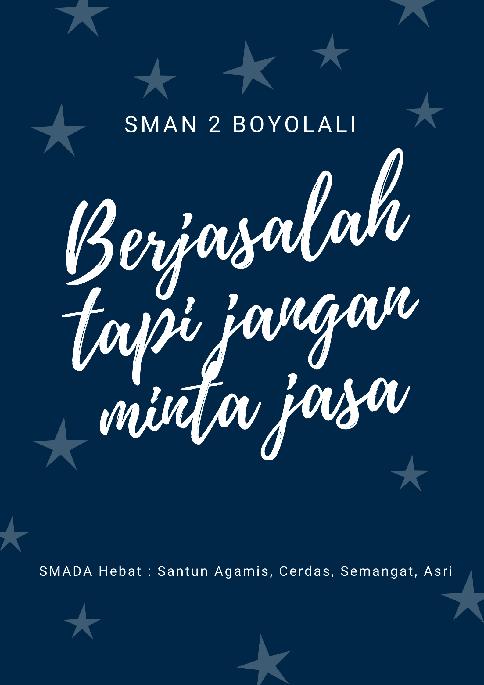 Poster SMA N 2 Boyolali