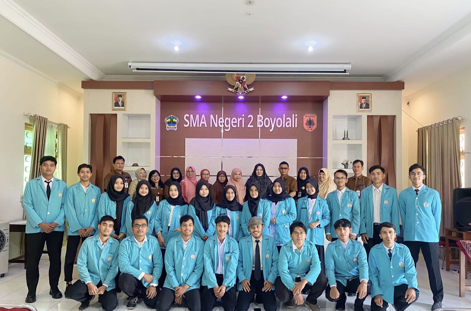 Penerimaan Mahasiswa PLP UNS di SMAN 2 Boyolali