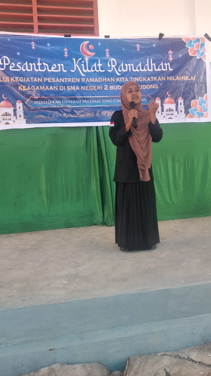 Pesantren Kilat Ramadhan 1443 H SMAN 2 Budong Budong
