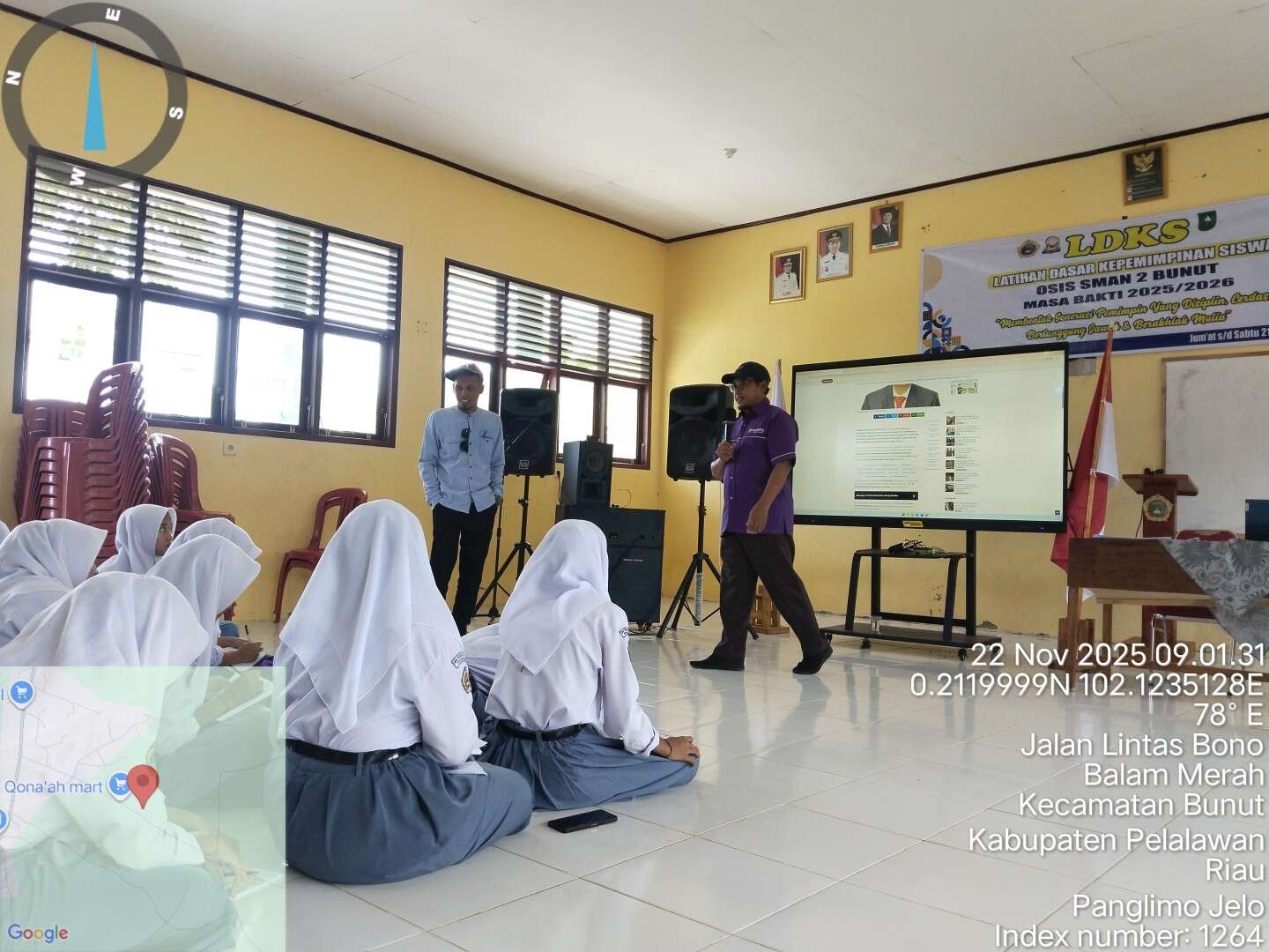 Pengarahan Kepsek dalam LDKS