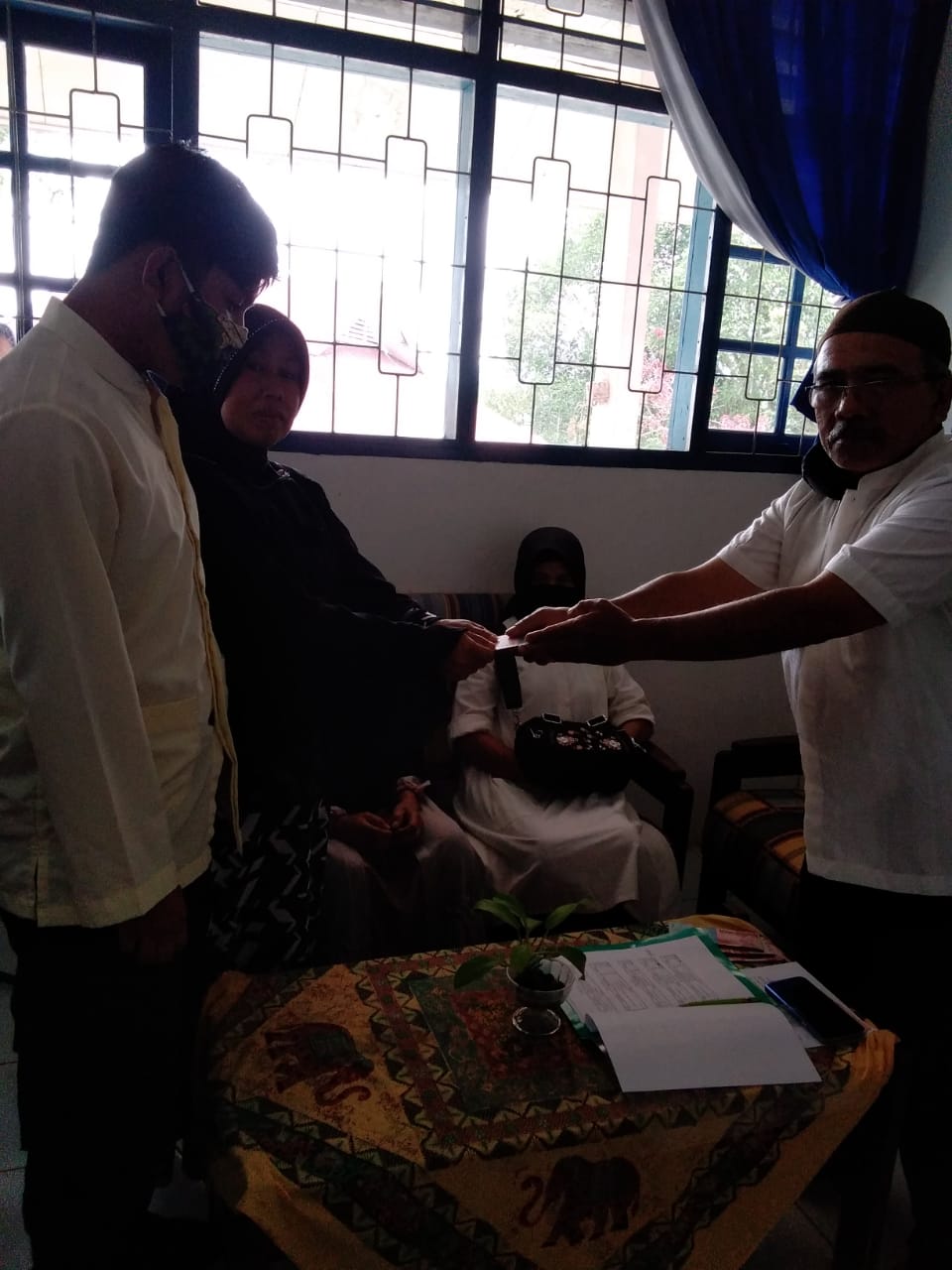 Kegiatan Penyerahan Beasiswa BAZ