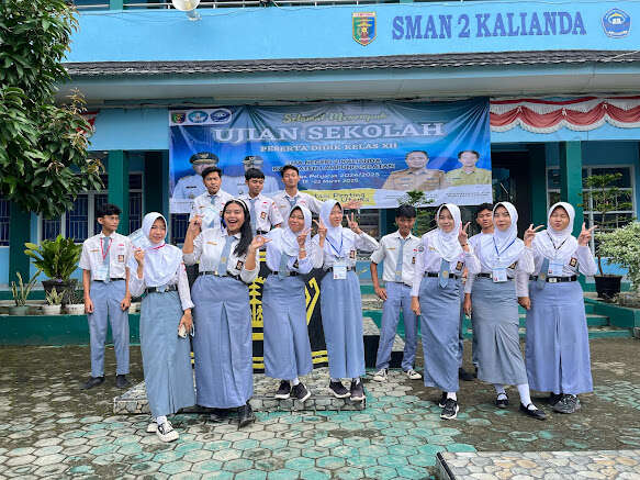 Sukses! SMAN 2 Kalianda Selesaikan Tes Kompetensi Akademik Sekolah Kelas XII dengan Lancar