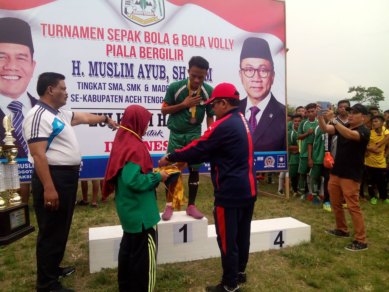 TURNAMEN SEPAK BOLA PIALA BERGILIR Tingkat SMA / SMK se Aceh Tenggara Tahun2018