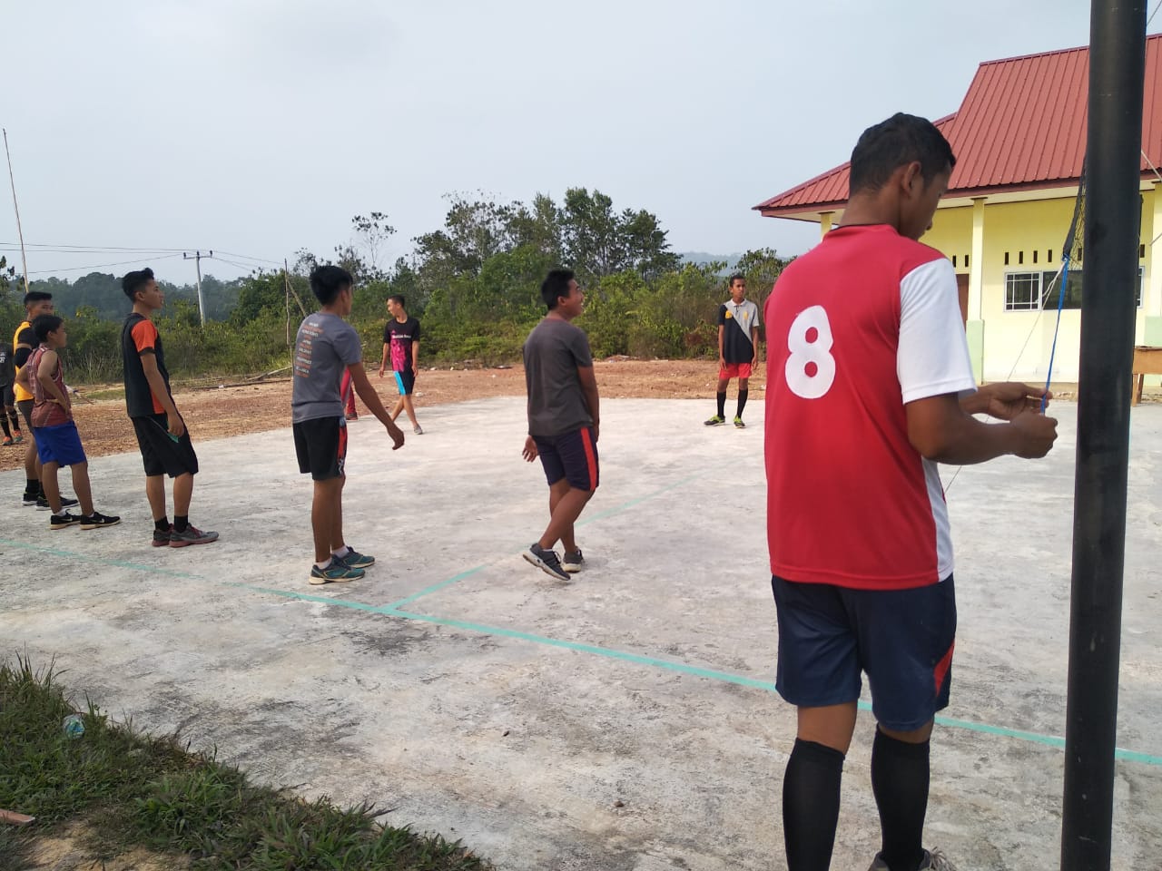 EKSTRAKURIKULER VOLLY SMA NEGERI 2 LINGGA