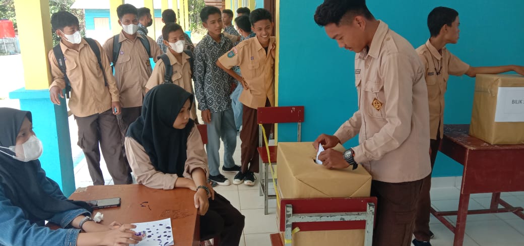 PEMILIHAN KETUA OSIS PRIODE 2021/2022