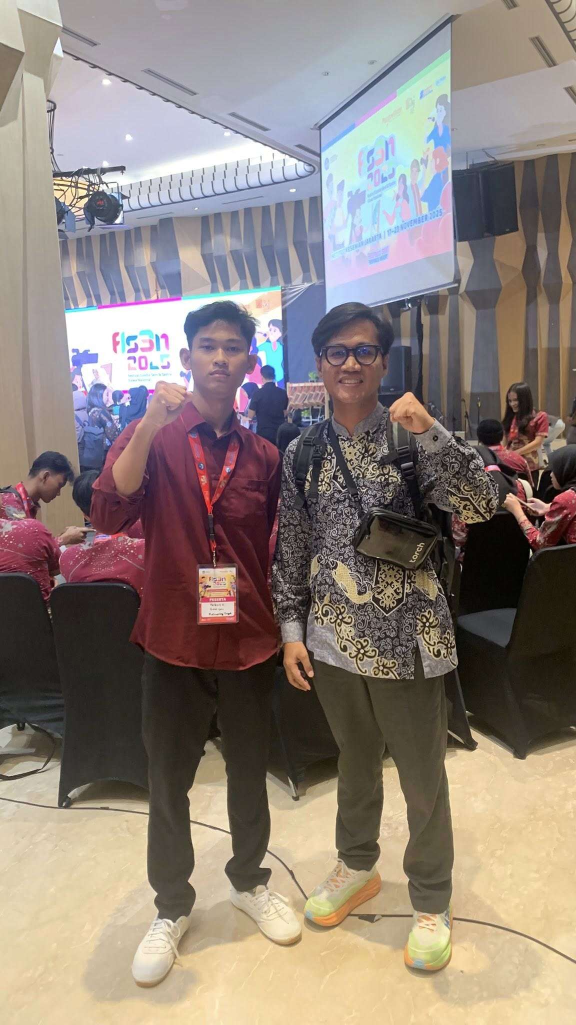 Siswa SMAN 2 Sampit, Helbert Alfredho, Lolos ke Final FLS3N 2025 di Jakarta