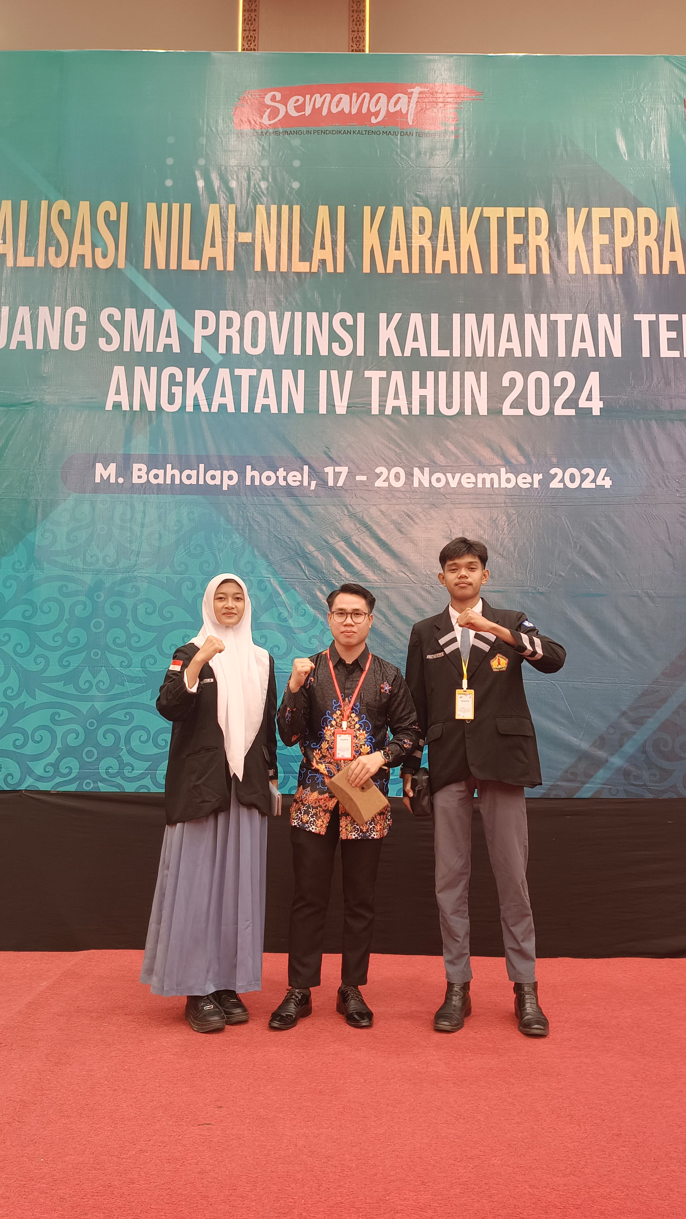 Internalisasi Nilai-Nilai Karakter Kepramukaan Jenjang SMA Provinsi Kalimantan Tengah Angkatan IV Tahun 2024