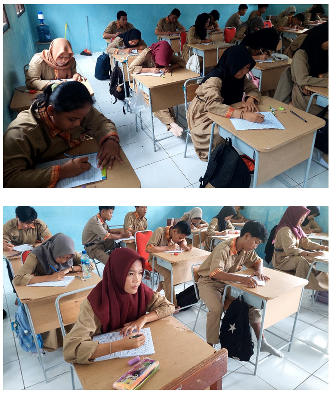 SMA Negeri 2 Seruyan Tengah Gelar Kegiatan Menulis Indah