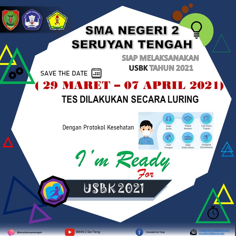 Flayer Kegiatan Ujian Sekolah