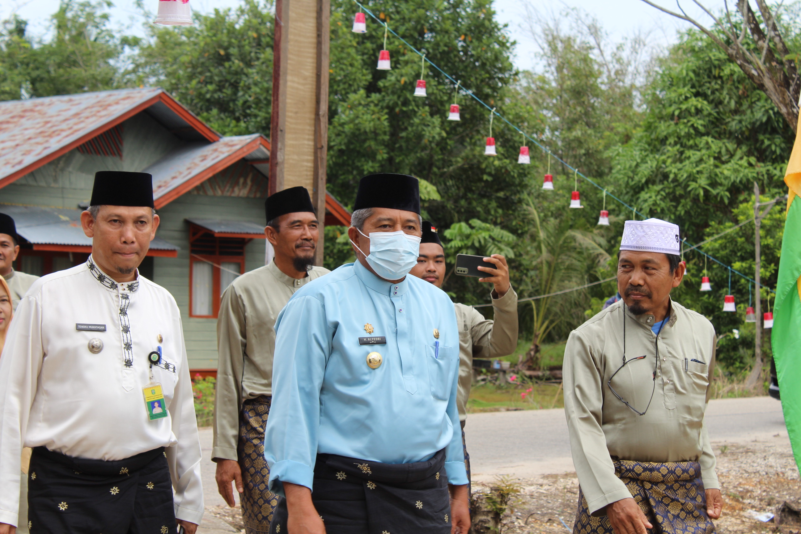 KUNJUNGAN BUPATI SIAK BESERTA ROMBONGAN