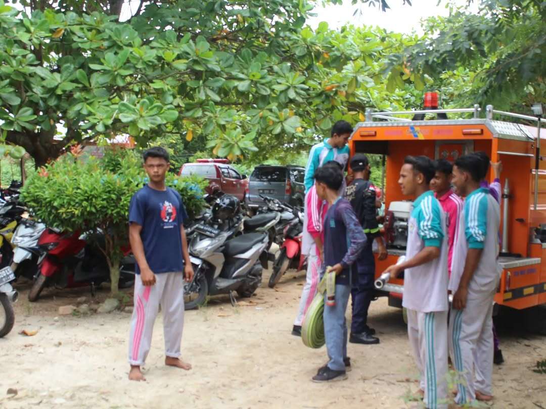 Simulasi Oleh Siswa SMAN 2 Sungai Apit