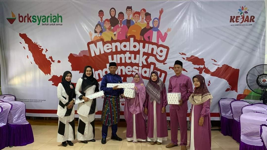 Juara 3 Lomba vidio Bakat Seni Pelajar Se-Riau dan Kepri yang diselenggarakan oleh Bank BRK SYARIAH