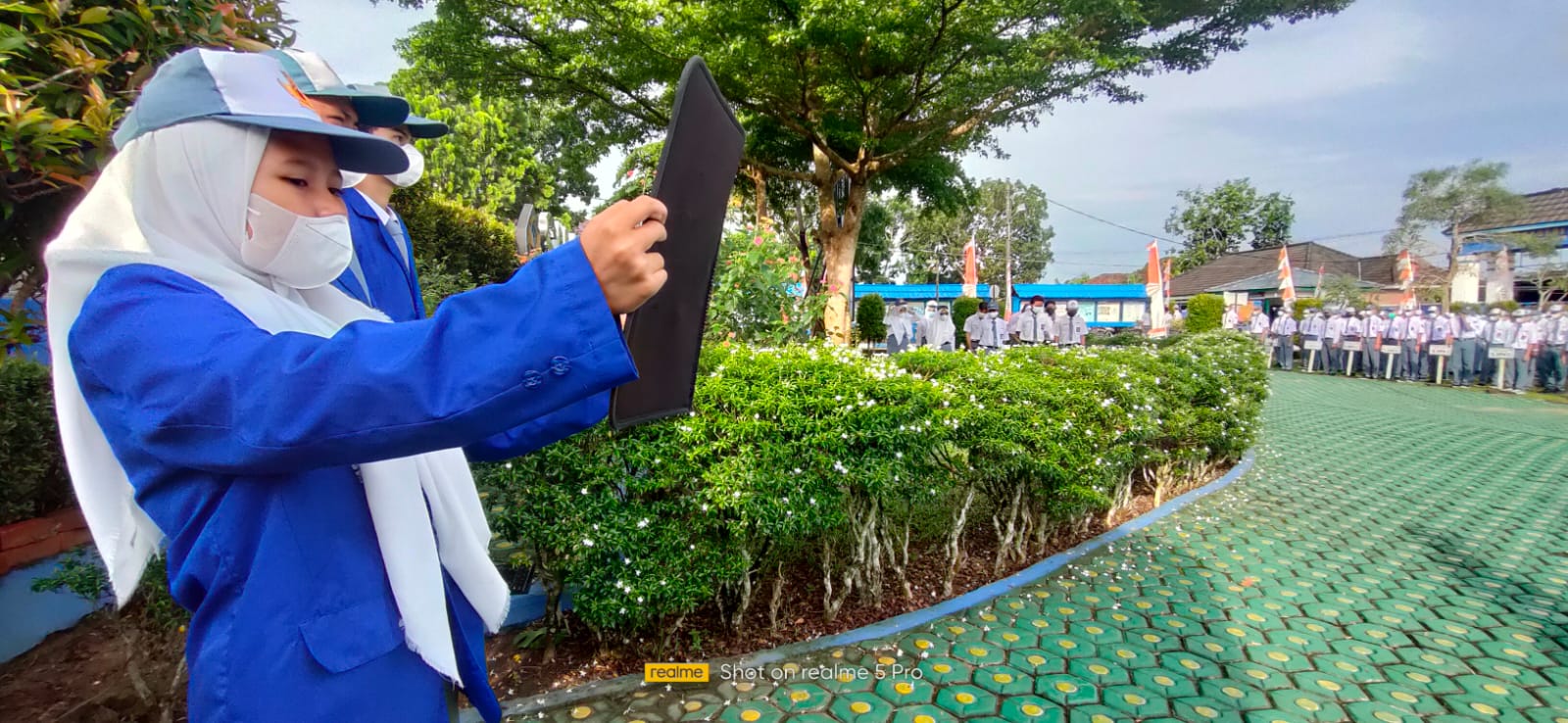 Upacara Bendera Hari Pertama di Tahun 2022