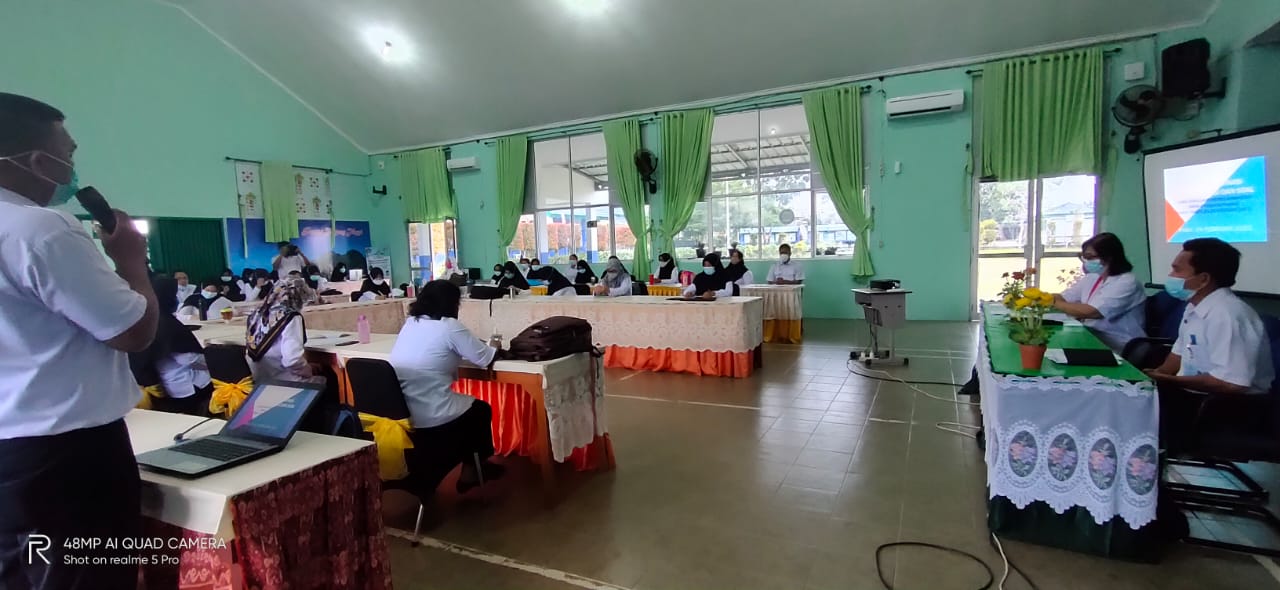 Rapat Koordinasi Kisi dan soal USBK februari 2021