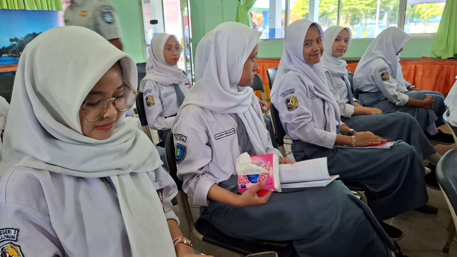 DITLANTAS POLDA KEP. BABEL POLICE GOES TO SCHOOL