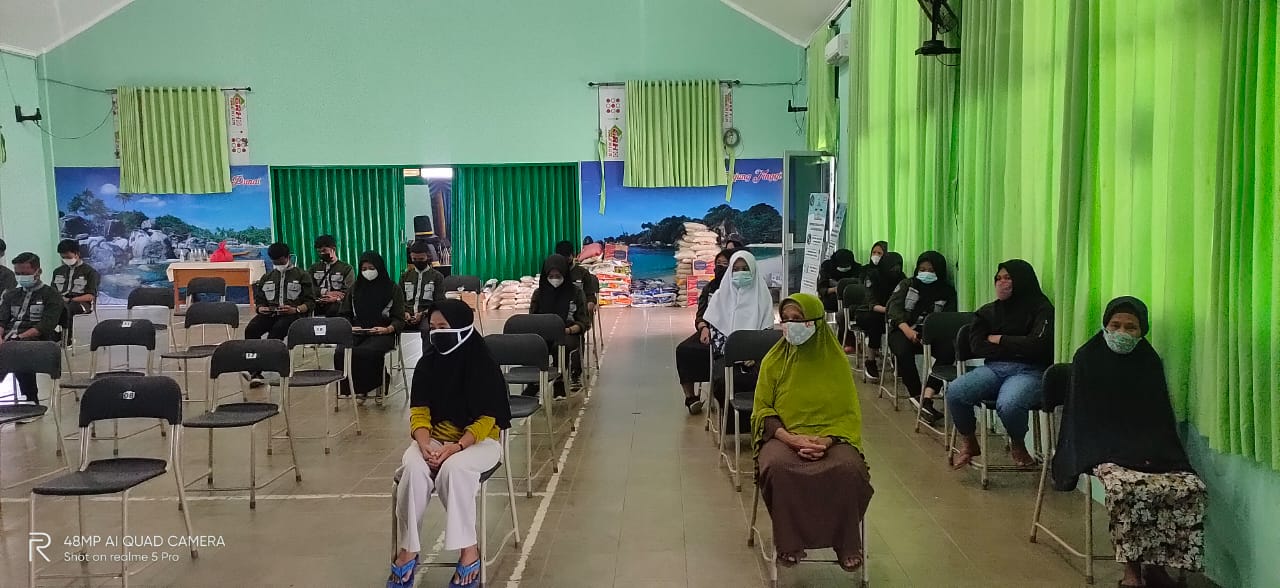 Bantuan Sosial Warga Sekolah bulan Ramadhan 1442 H