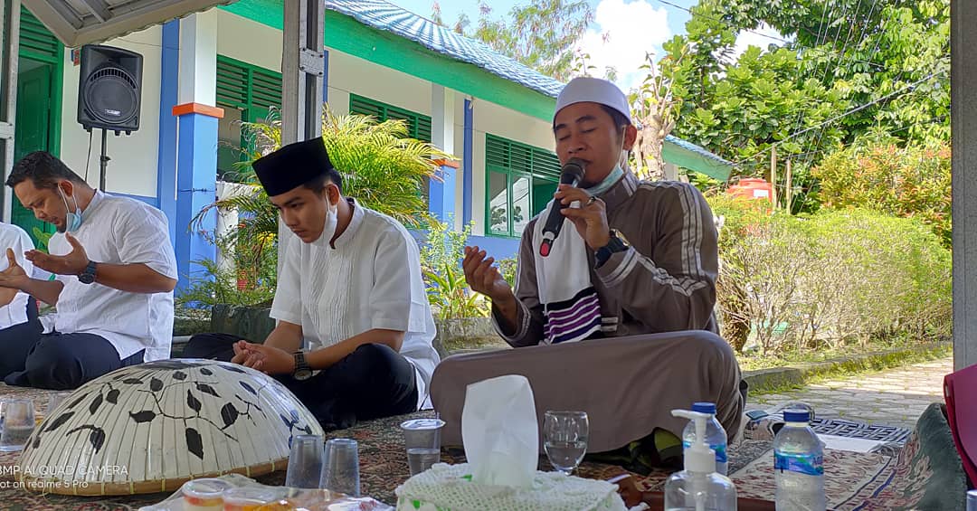 Nganggung dan Tausiyah peringatan Isra' Mi'raj Nabi Muhammad SAW. 1442H.