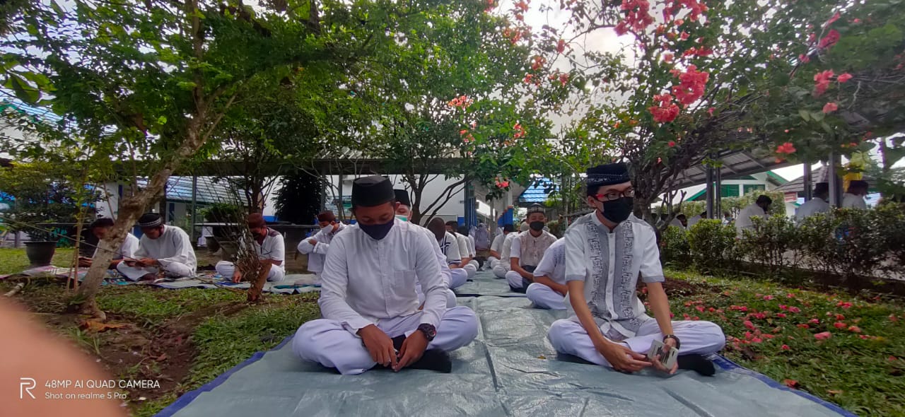 Nganggung dan Tausiyah peringatan Isra' Mi'raj Nabi Muhammad SAW. 1442H.