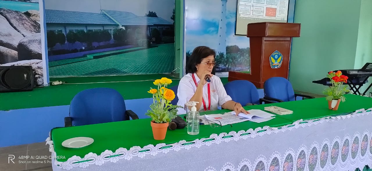 Sosialisasi Persiapan Pemebelajaran tatap muka dan sistem SeleksiMPTN 2021 dengan Siswa