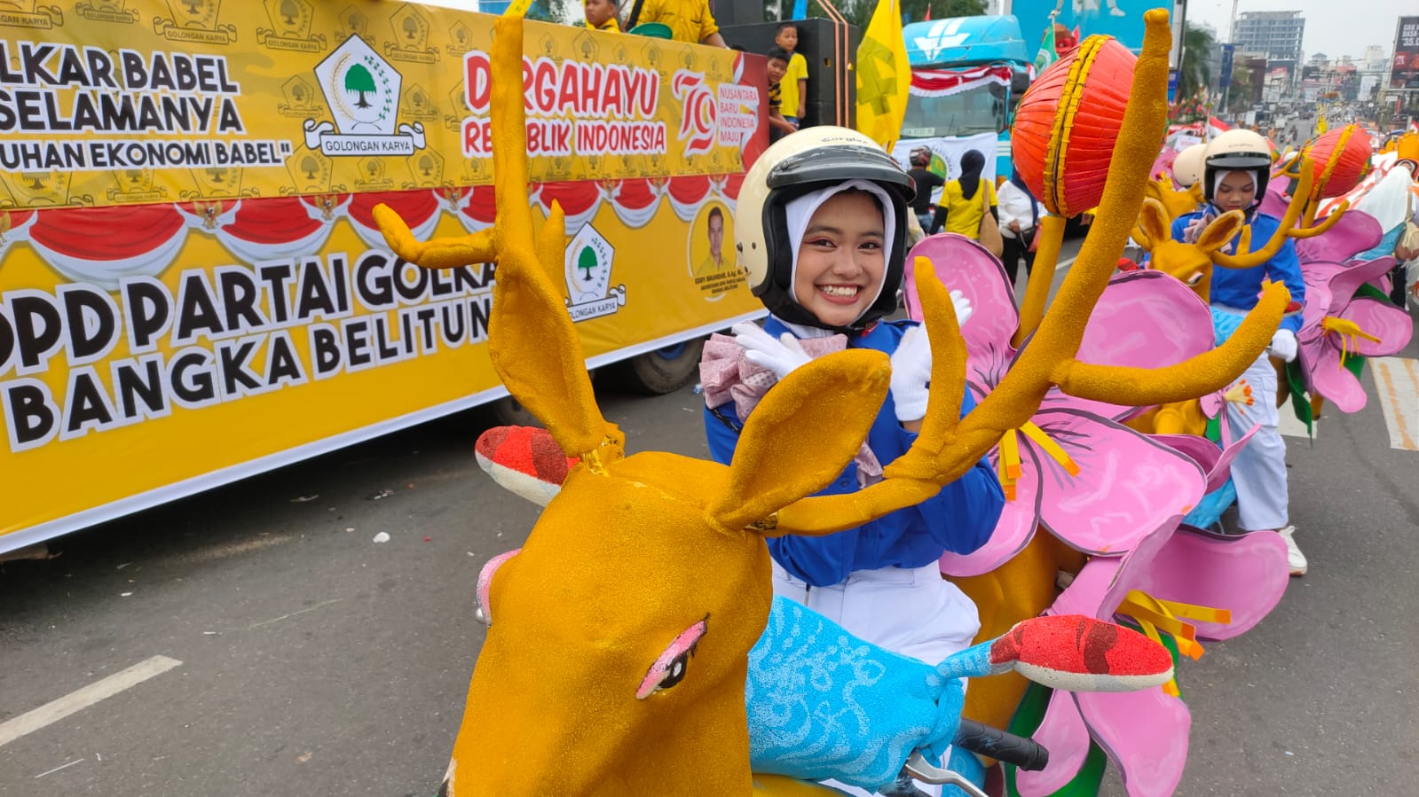 motor hias Agustusan