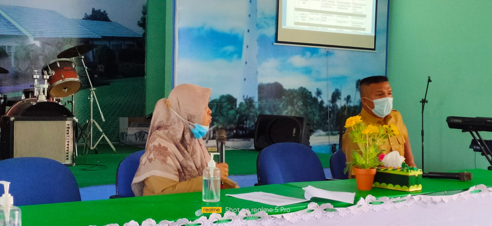Koordinasi persiapan Ujian Sekolah kelas 12 tahun pelajaran 2021-2022