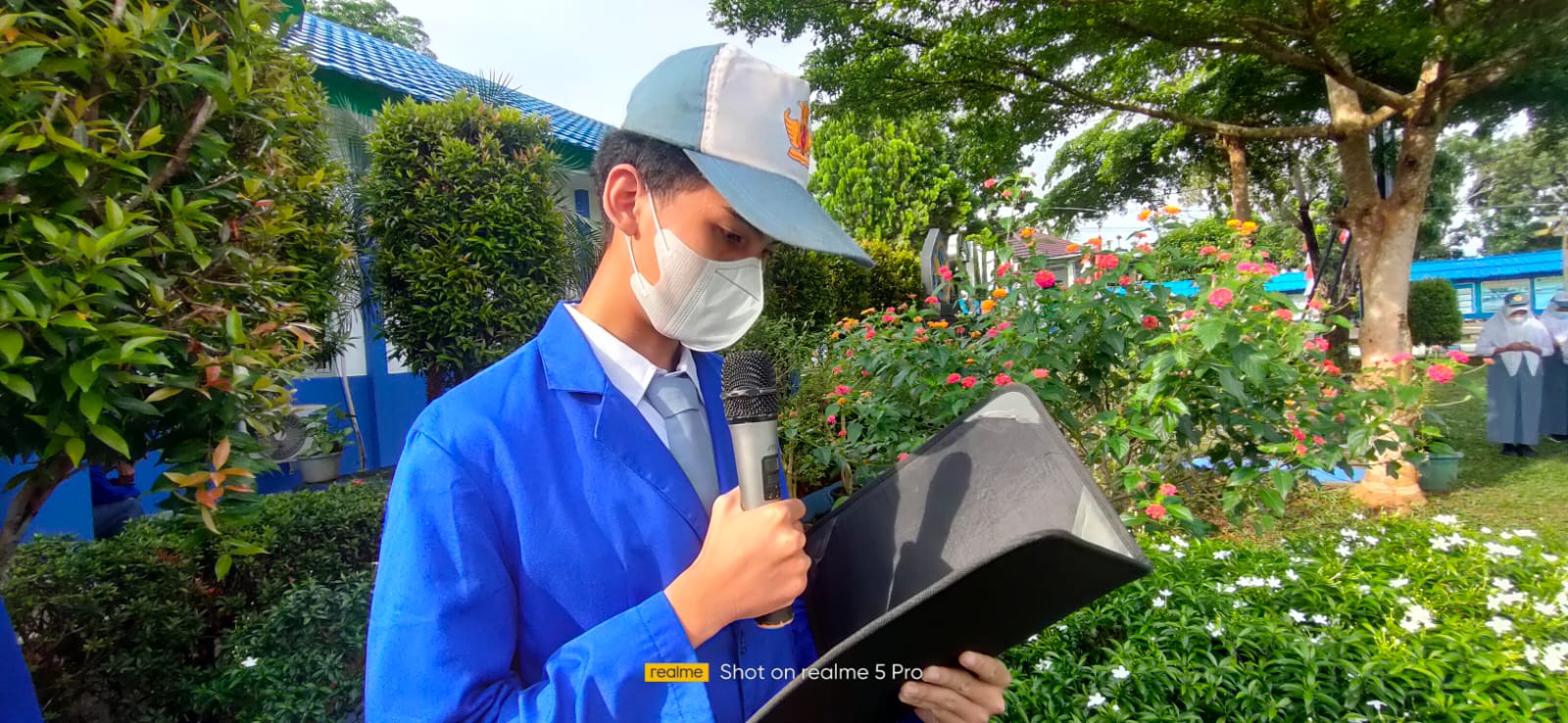 Upacara Bendera Hari Pertama di Tahun 2022