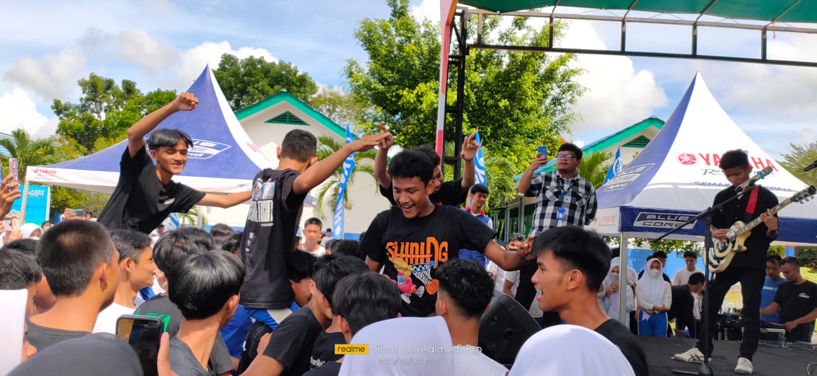 Yamaha School Space di SMA Negeri 3 Pangkalpinang