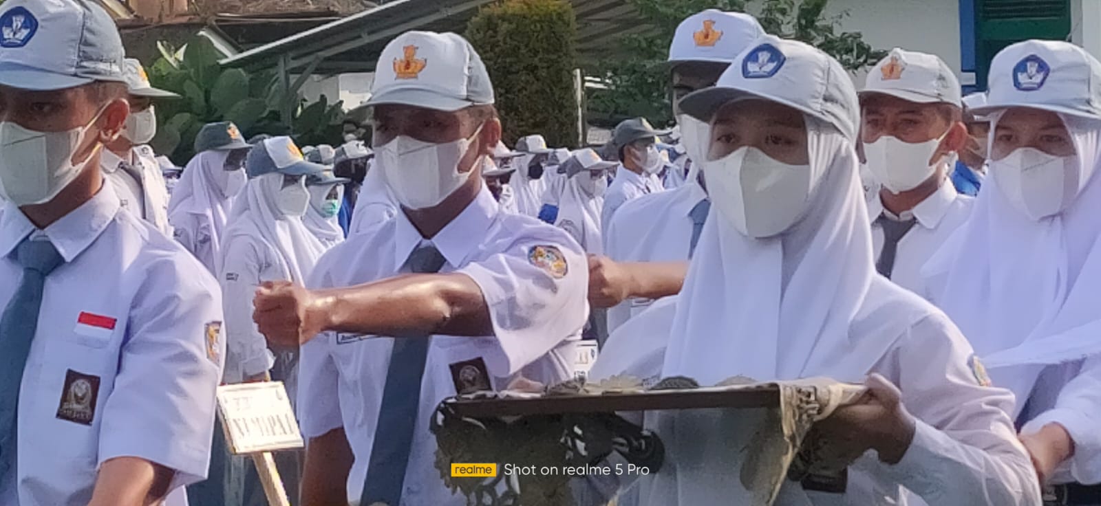 Upacara Bendera Hari Pertama di Tahun 2022