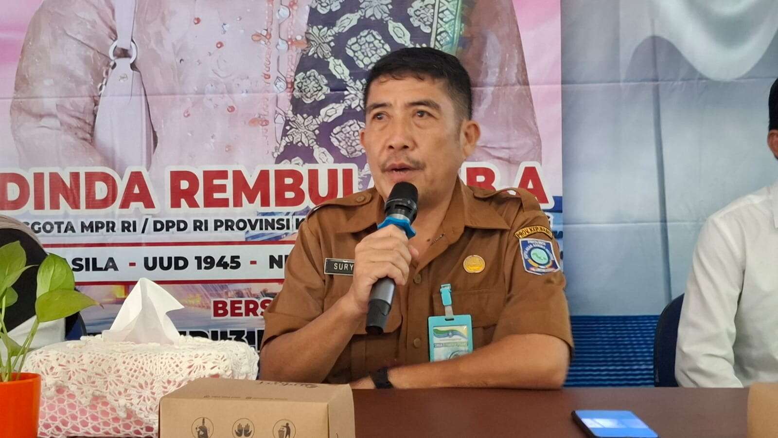 Sosialisasi 4 Pilar MPR RI, Dinda Rembulan, B.A