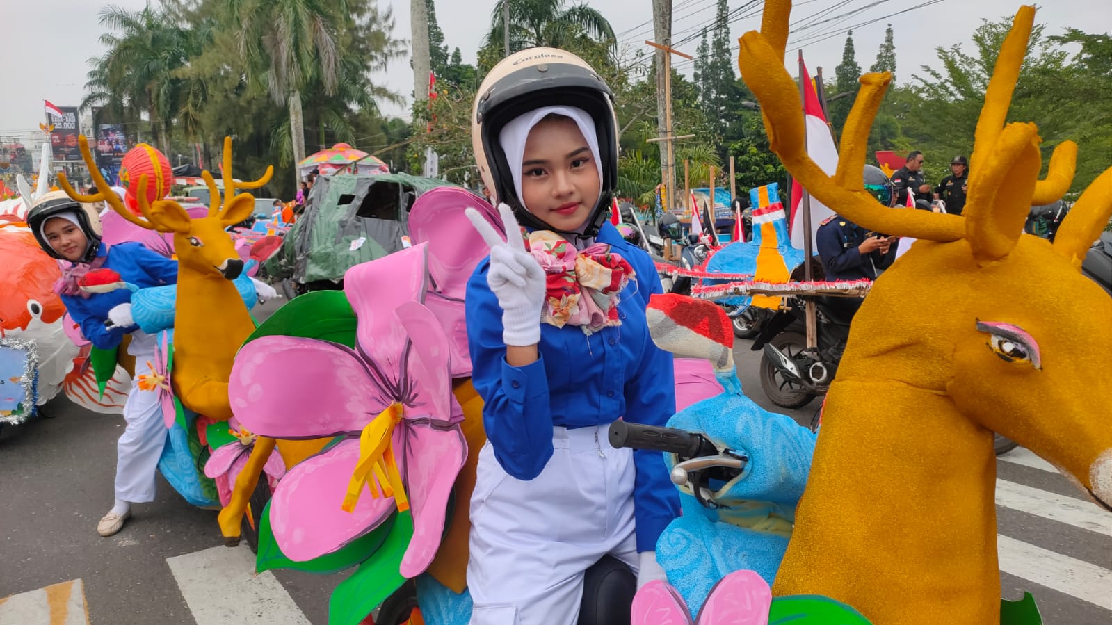 motor hias Agustusan