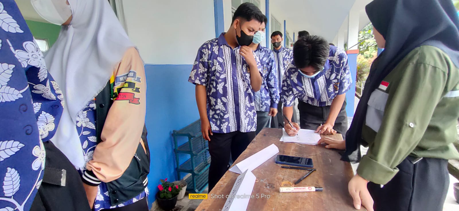 Pemungutan Suara Pemilihan Paslon Ketua dan Wakil Ketua OSIS