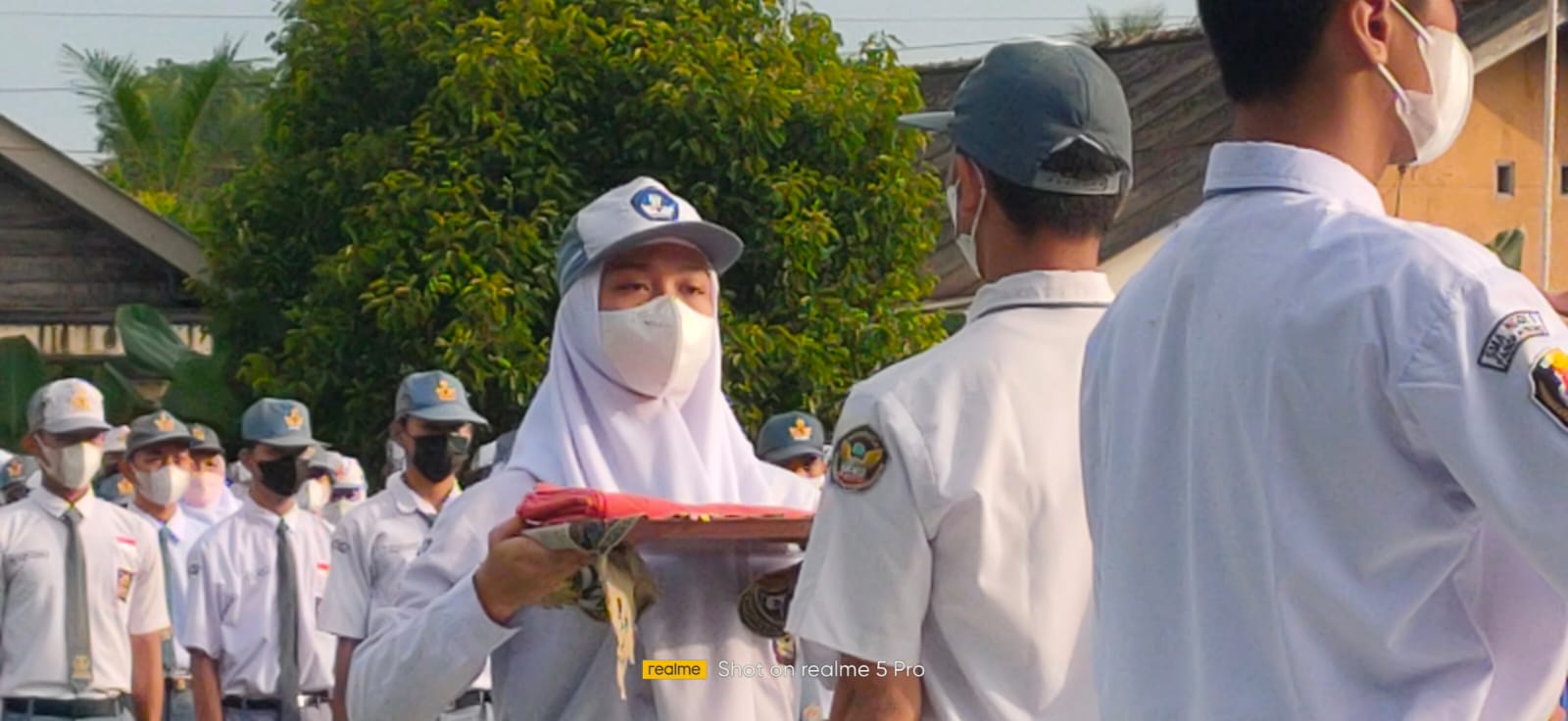 Upacara Bendera Hari Pertama di Tahun 2022