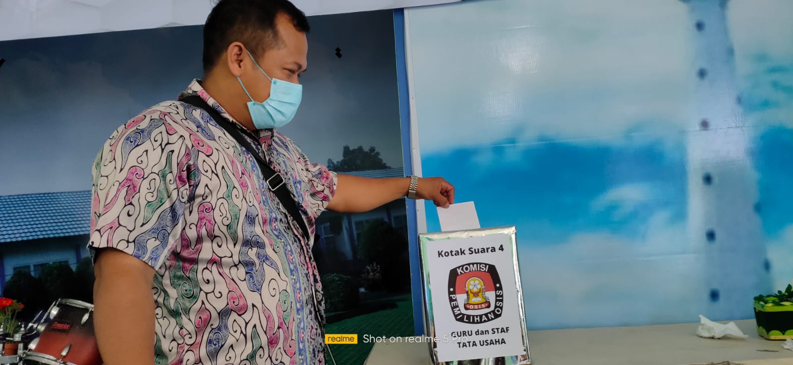 Pemungutan Suara Pemilihan Paslon Ketua dan Wakil Ketua OSIS