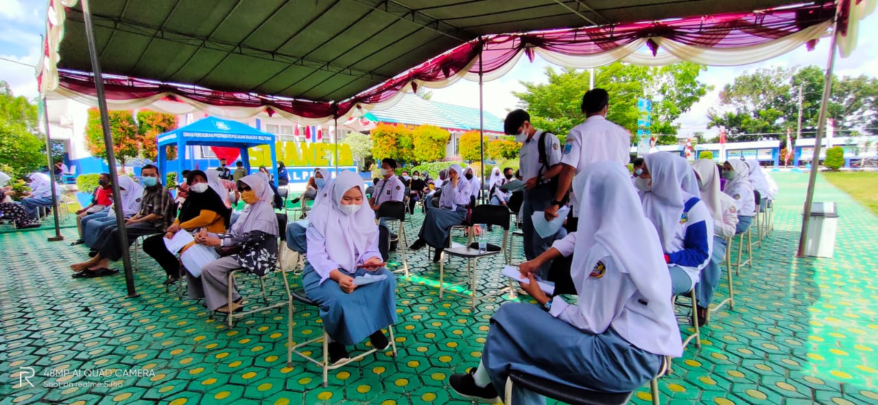 Vaksinasi Covid-19 di SMANETA