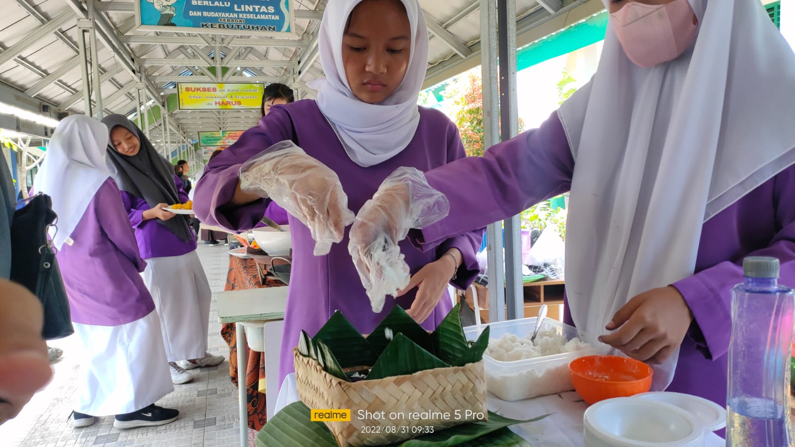 Lomba Masak Ketahanan panga HUT SMANETA 31