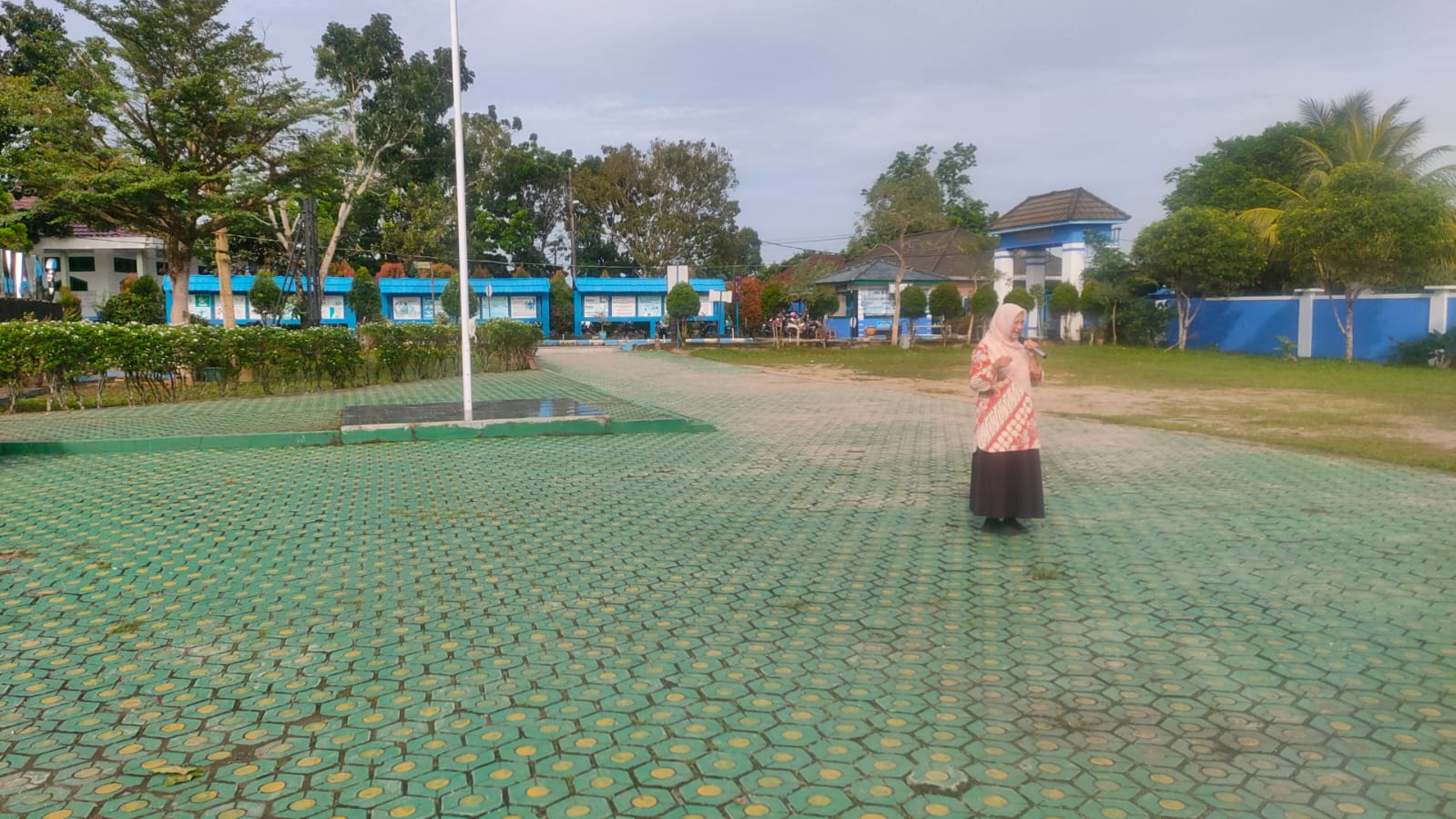 Pembagian Obat darah. dari Puskesmas