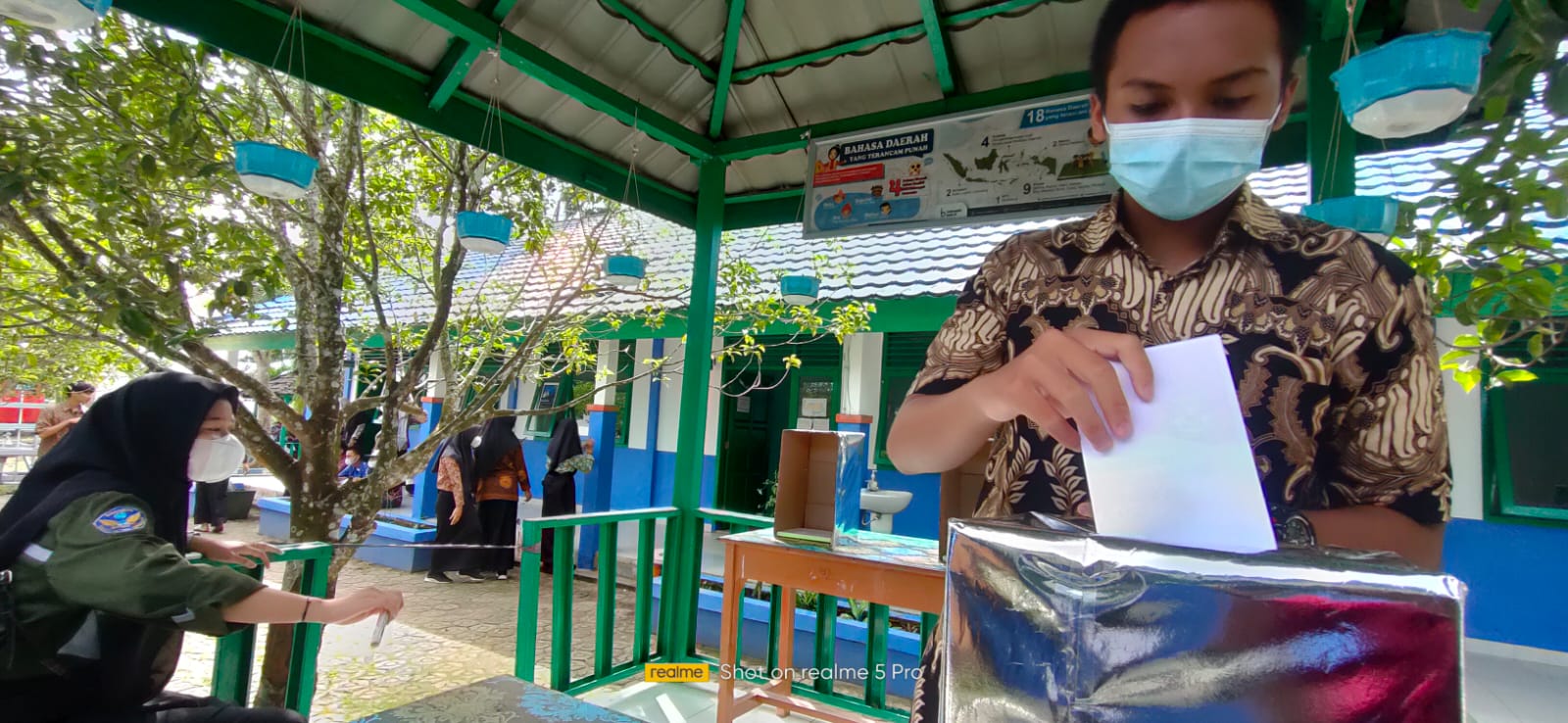 Pemungutan Suara Pemilihan Paslon Ketua dan Wakil Ketua OSIS