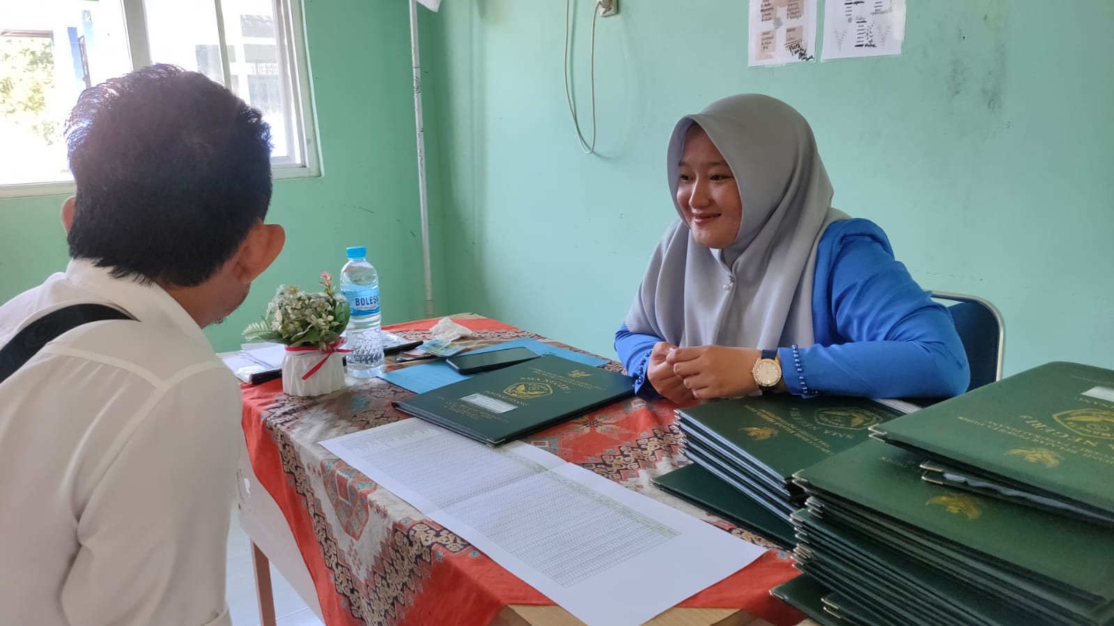 Pembagian raport juli 2023