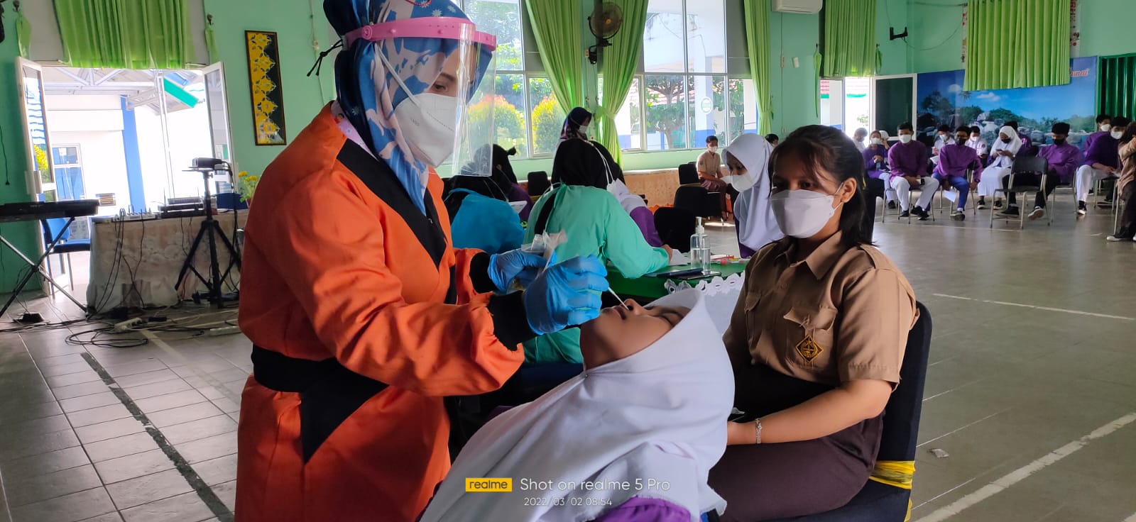 PCR Test SMANETA dari Petugas Kesehatan Puskesmas Melintang