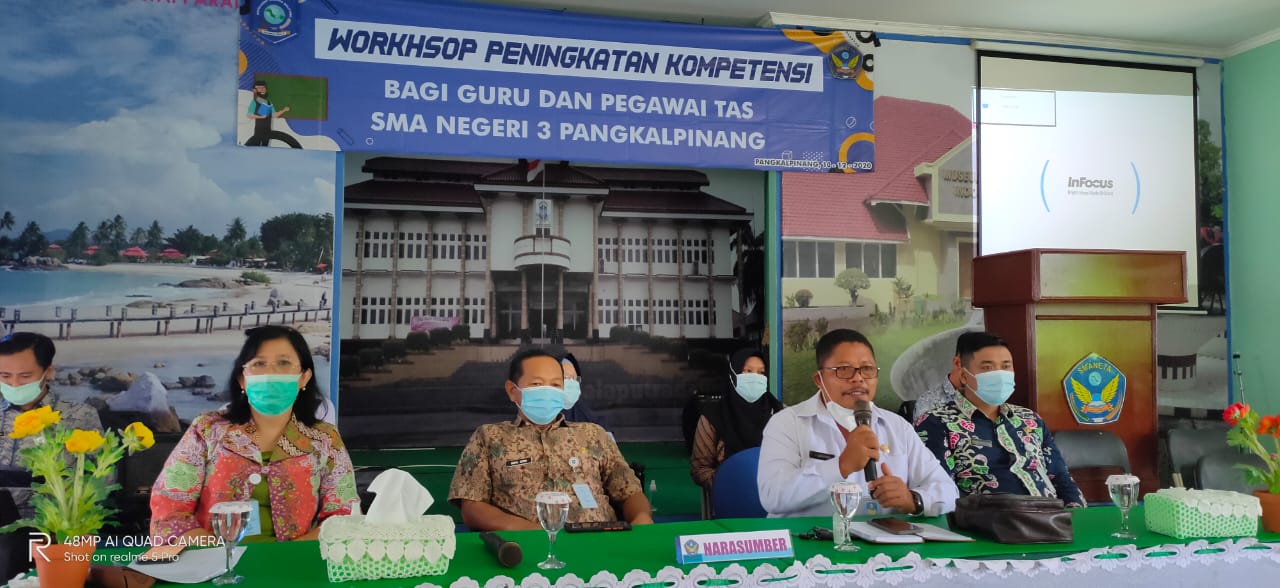 Workshop penigkatan Kompetensi Guru dan pegawai TAS